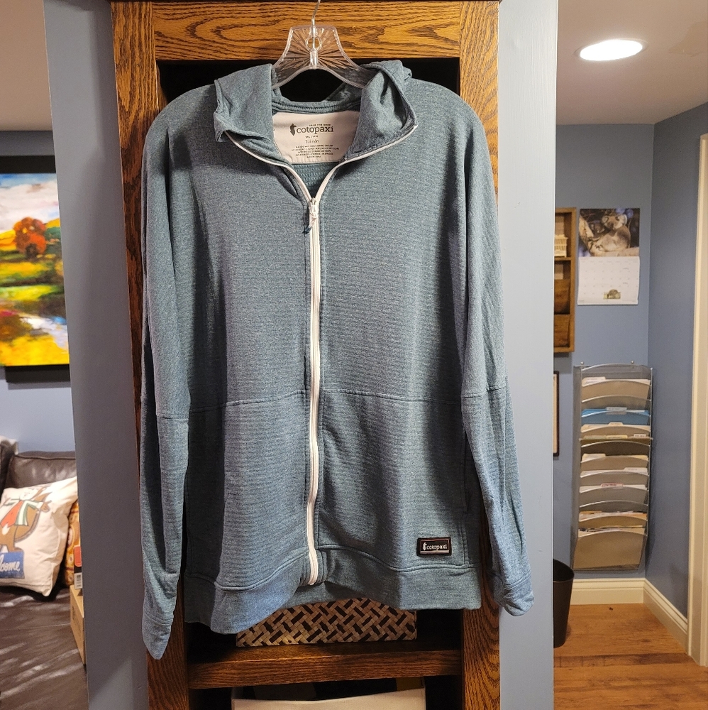 Cotopaxi zip front Sweatshirt, WL/MM